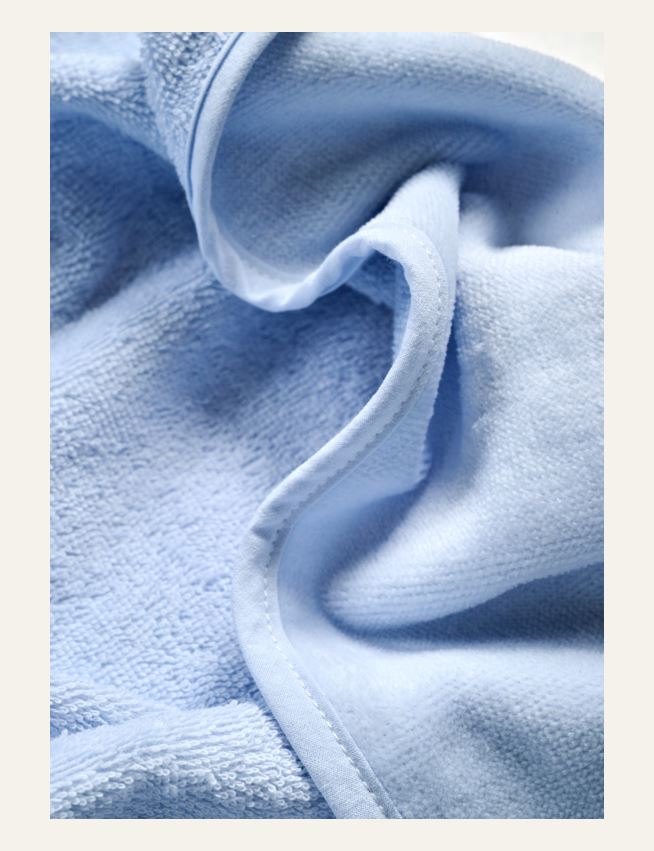 Huppupyyhe vaaleansininen - 2