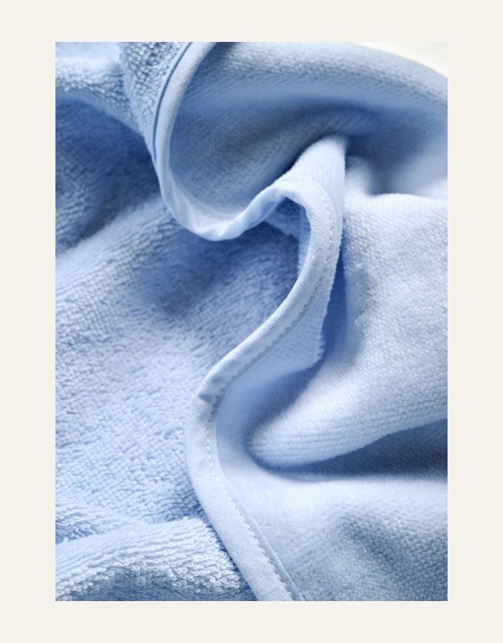 Huppupyyhe vaaleansininen - 2