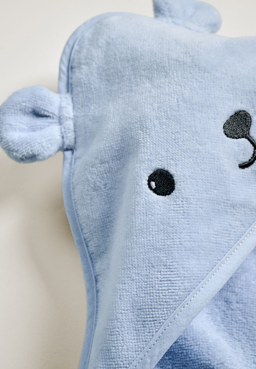 Huppupyyhe vaaleansininen - 3