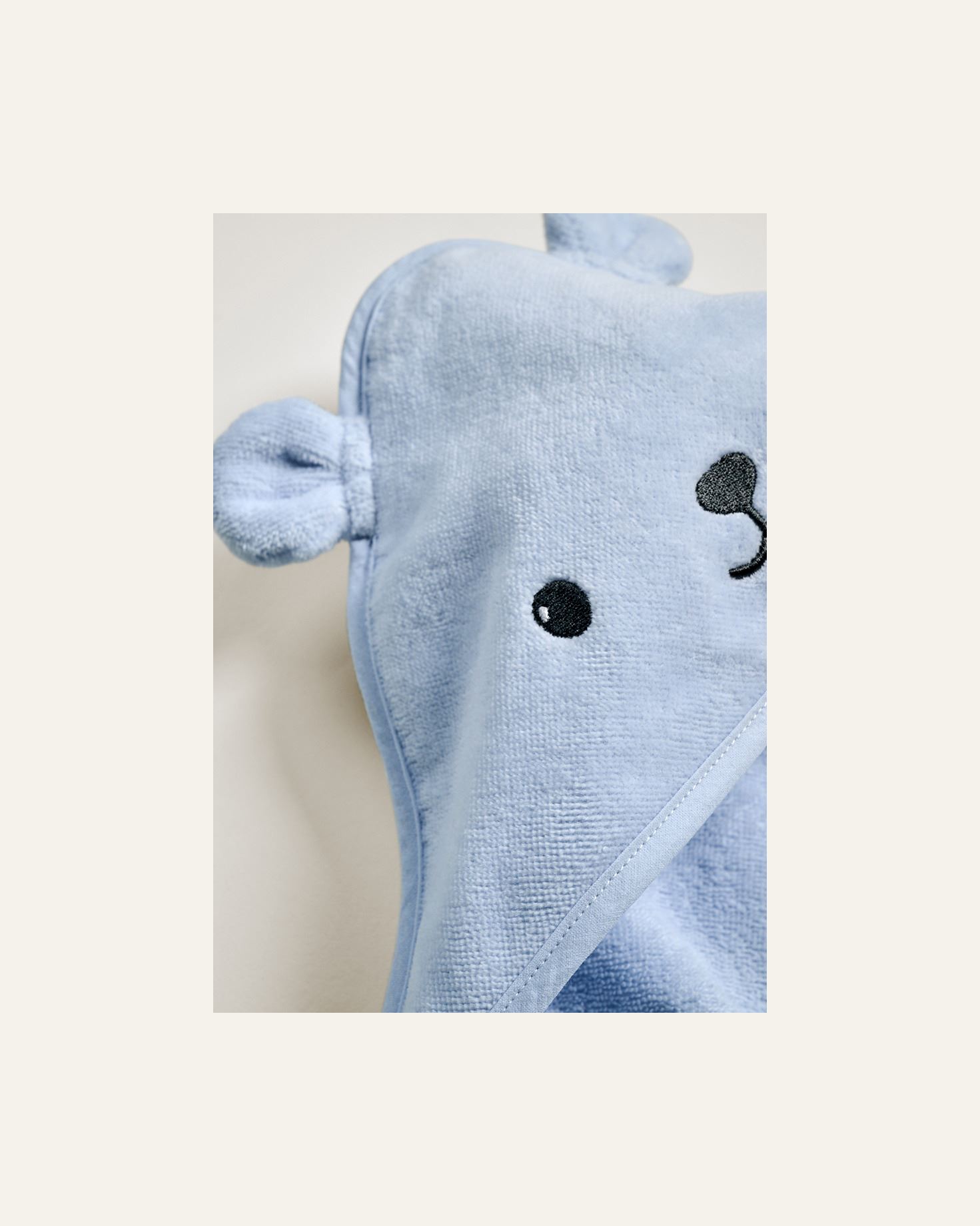 Huppupyyhe vaaleansininen - 3