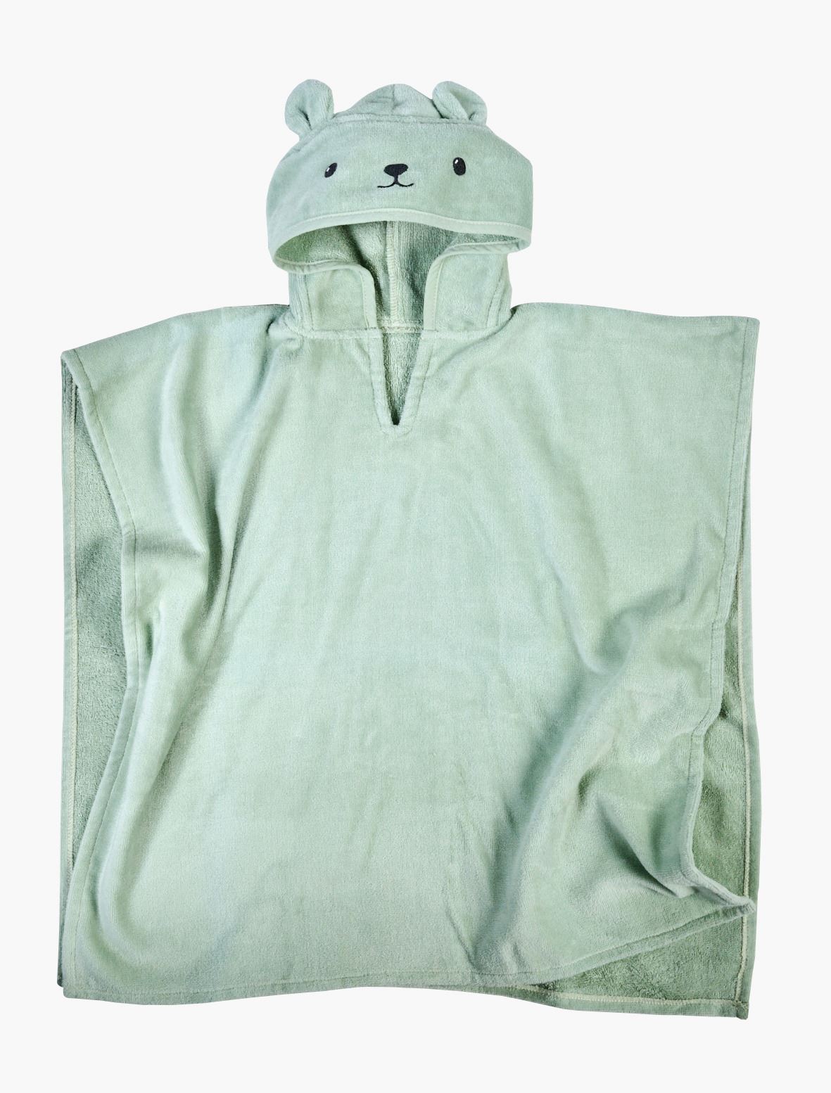 Poncho vaaleanvihreä - 60x120cm vaaleanvihreä - 1