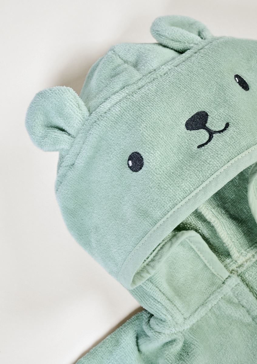 Poncho vaaleanvihreä - 3