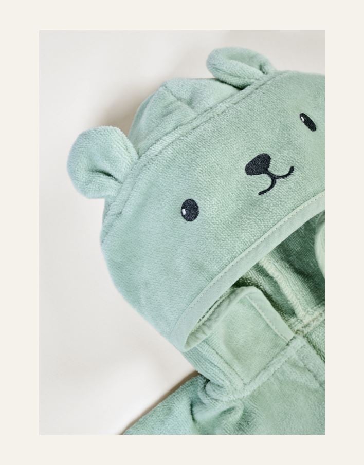 Poncho vaaleanvihreä - 3