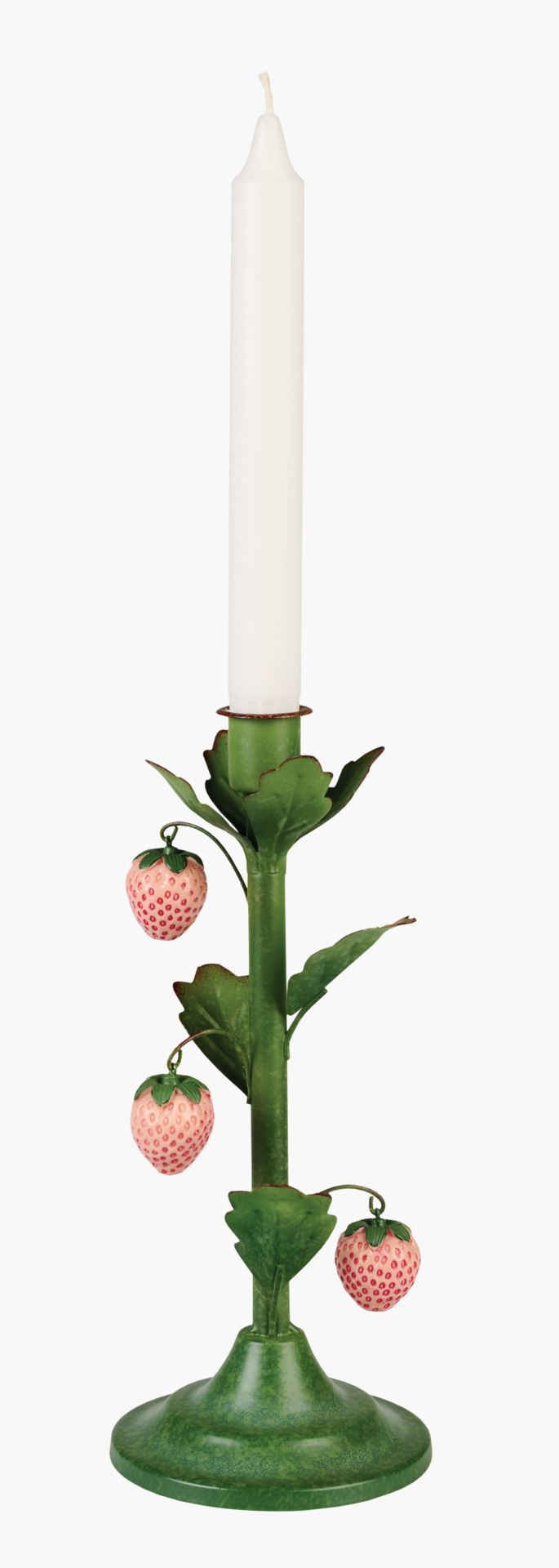 Kynttilänjalka vihreä - 10,3x10,3x24 cm vihreä - 1