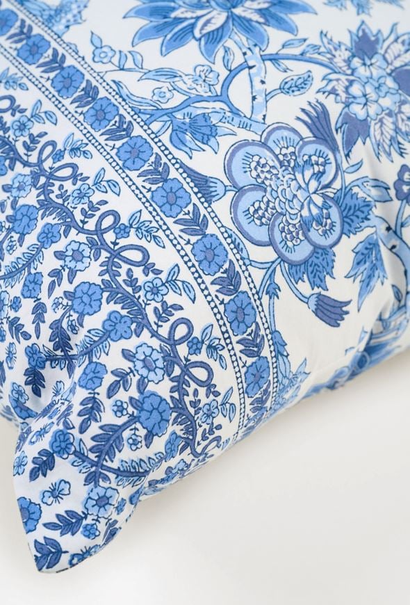 Koristetyyny moniväri/sininen - 2