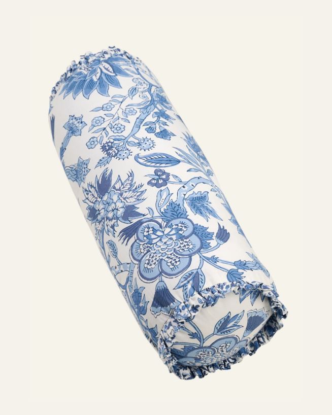 Koristetyyny moniväri/sininen - 40x15 cm + 2 cm moniväri/sininen - 1