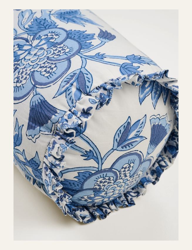 Koristetyyny moniväri/sininen - 2