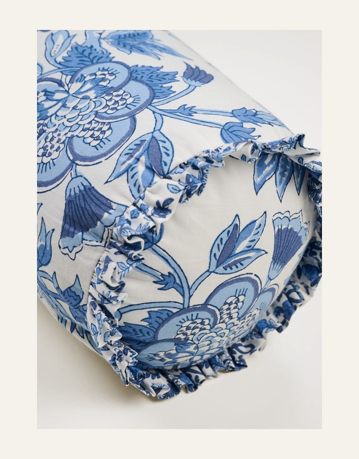 Koristetyyny moniväri/sininen - 2