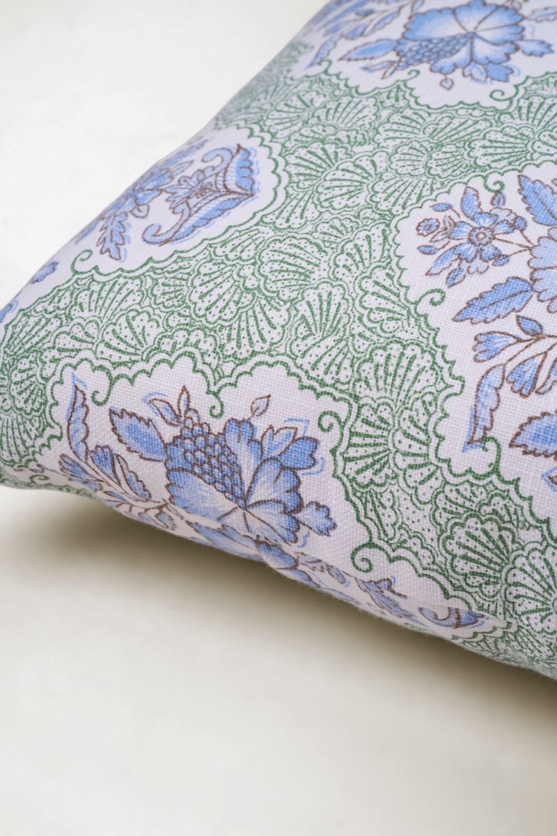 Koristetyyny moniväri/vihreä - 3