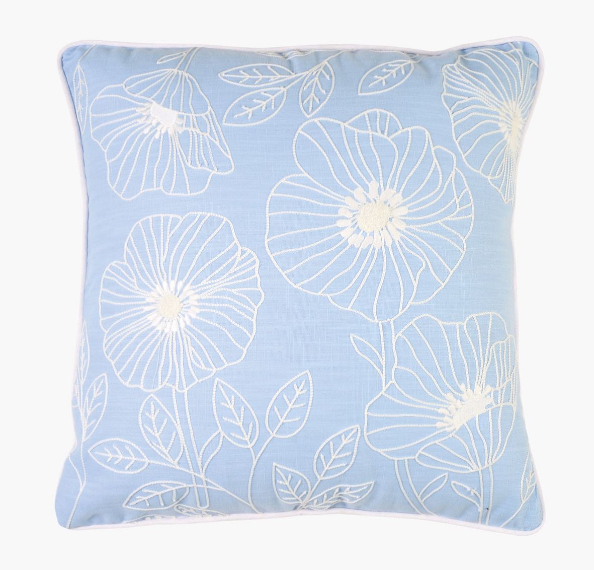 Koristetyyny vaaleansininen - 45x45 cm vaaleansininen - 1