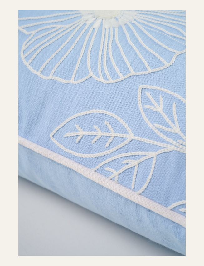 Koristetyyny vaaleansininen - 2