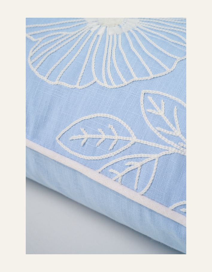 Koristetyyny vaaleansininen - 2