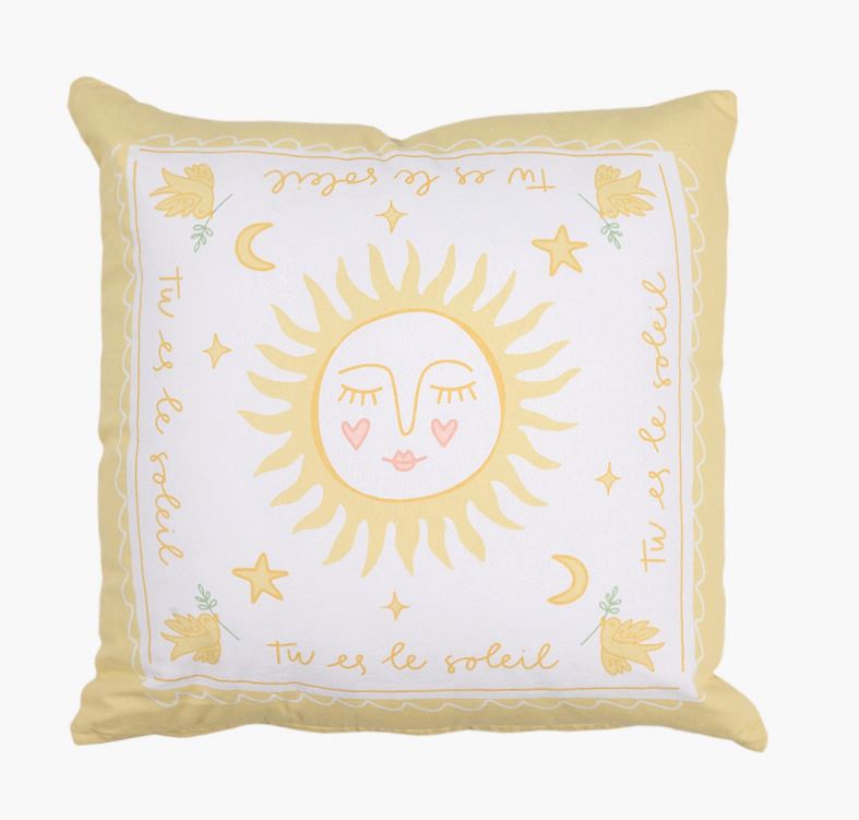 Koristetyyny keltainen - 50x50 cm keltainen - 1