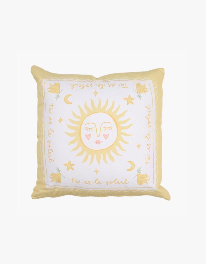 Koristetyyny keltainen - 50x50 cm keltainen - 1