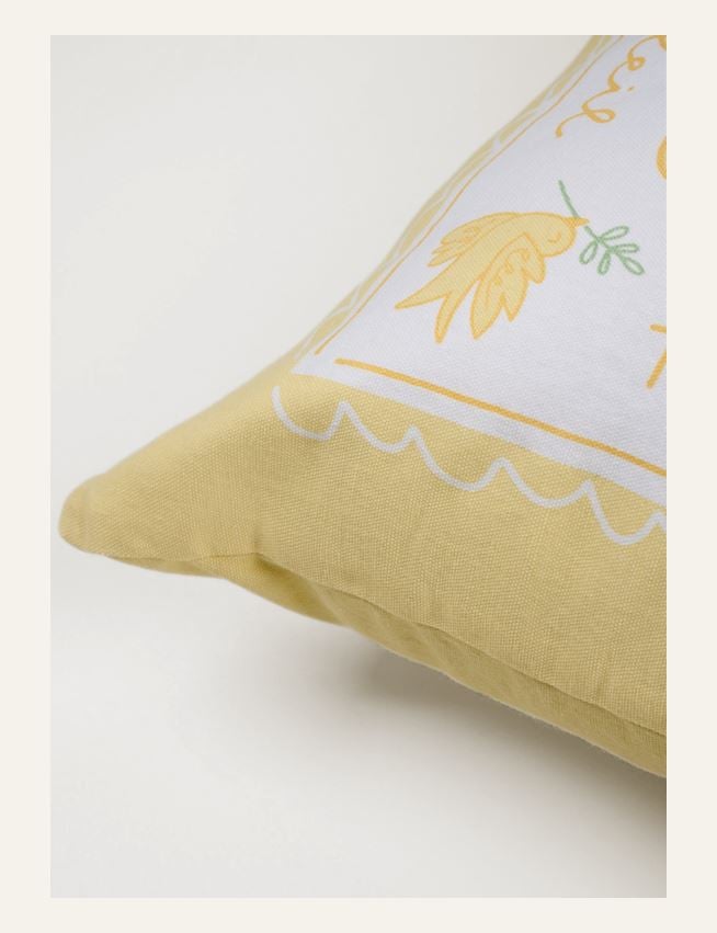 Koristetyyny keltainen - 3