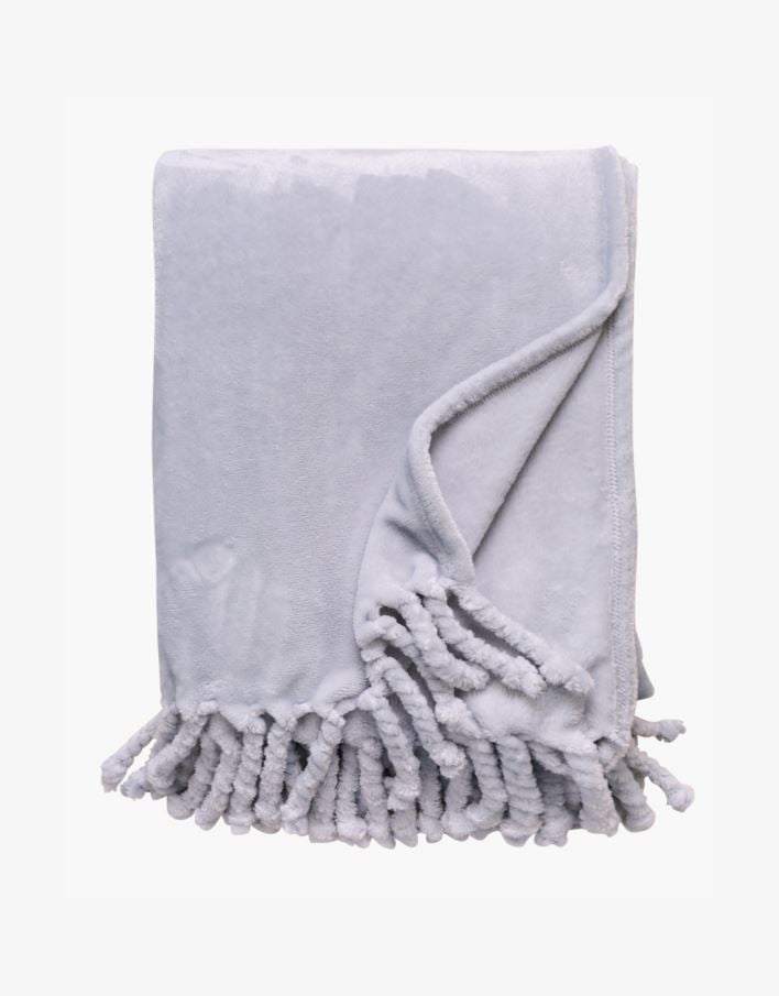 Fleecehuopa vaaleansininen - 130x170 cm vaaleansininen - 1