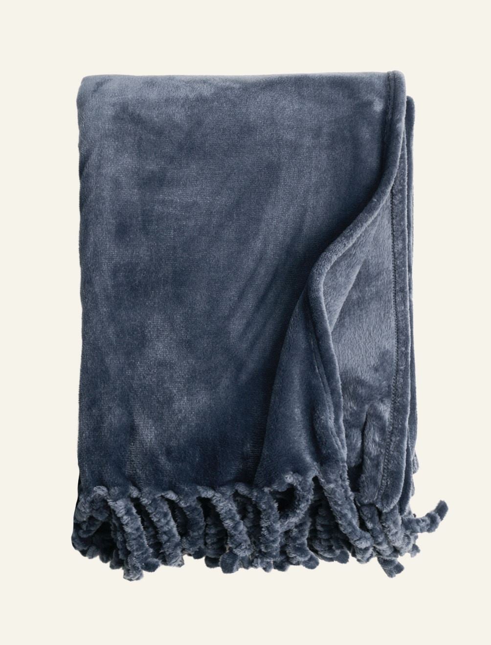 Fleecehuopa tummansininen - 130x170 cm tummansininen - 1