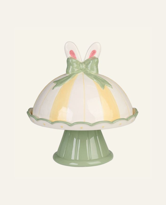 Jalallinen astia moniväri/keltainen - 25,3x25,3x27 cm moniväri/keltainen - 1