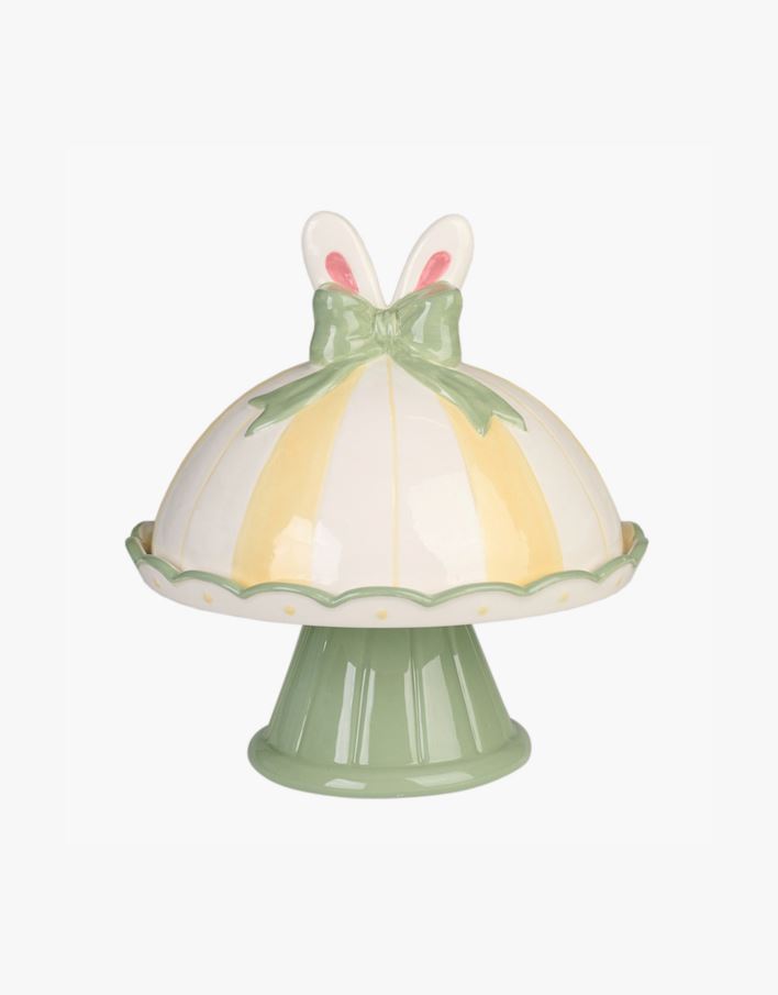 Jalallinen astia moniväri/keltainen - 25,3x25,3x27 cm moniväri/keltainen - 1