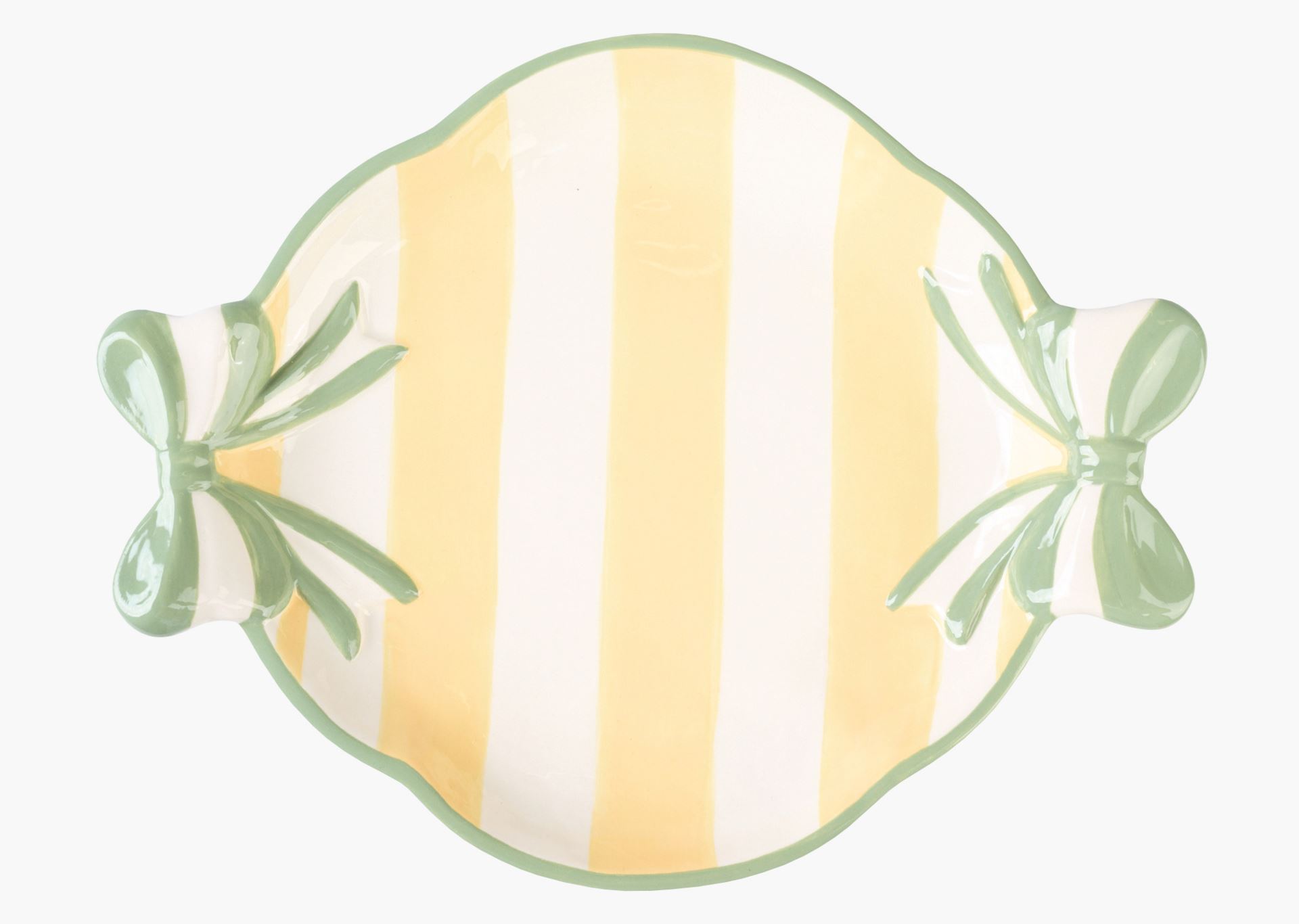 Lautanen keltainen - 27x21 cm keltainen - 1