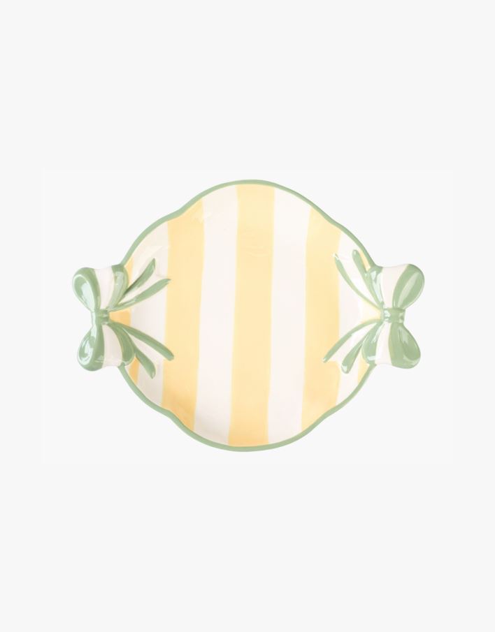 Lautanen keltainen - 27x21 cm keltainen - 1