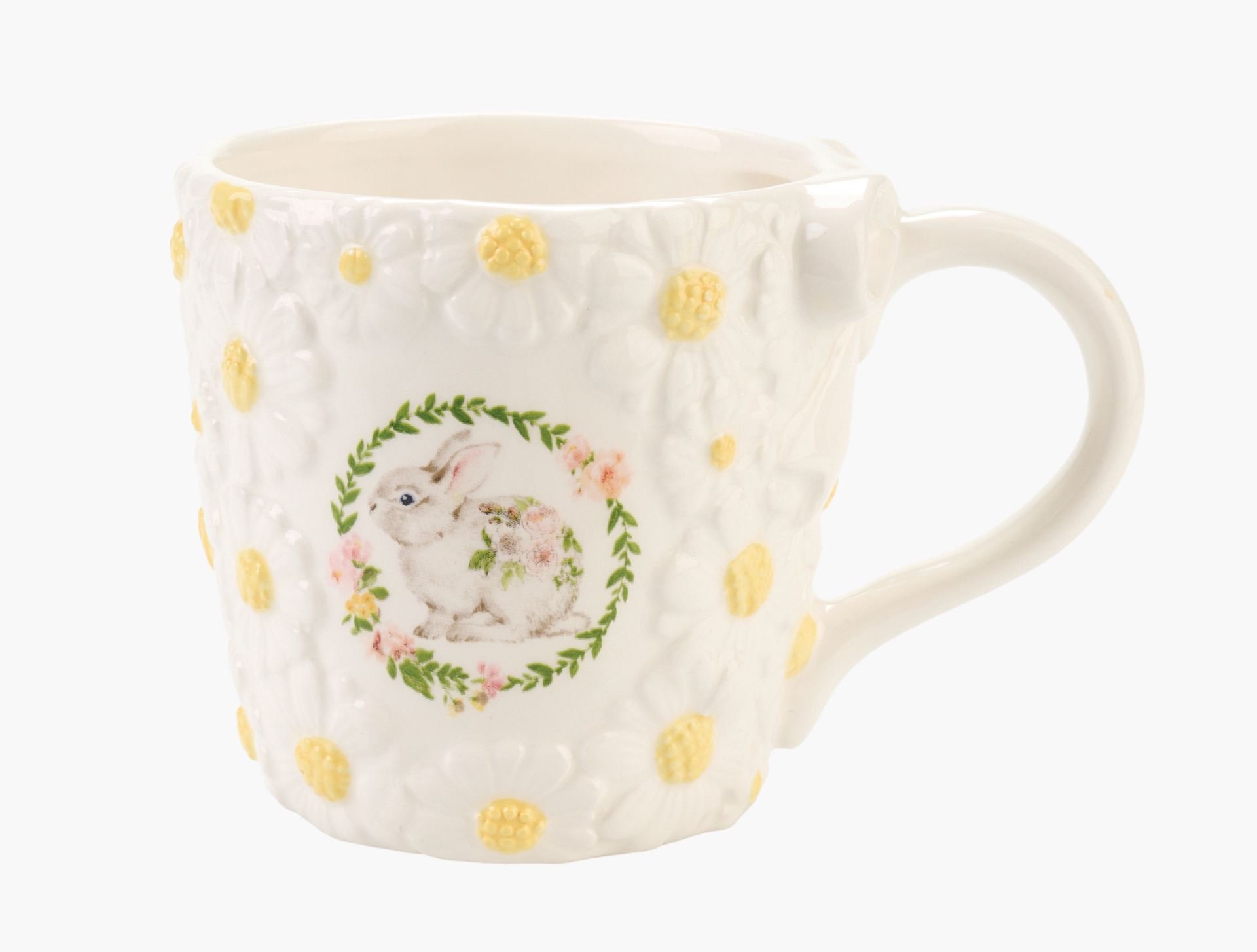 Kuppi valkoinen - 400 ml valkoinen - 1