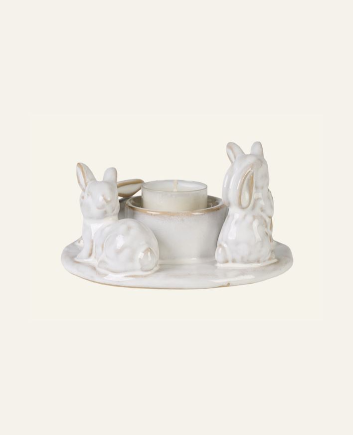 Kynttilälyhty valkoinen - 13,5x12,5x7,5 cm valkoinen - 1