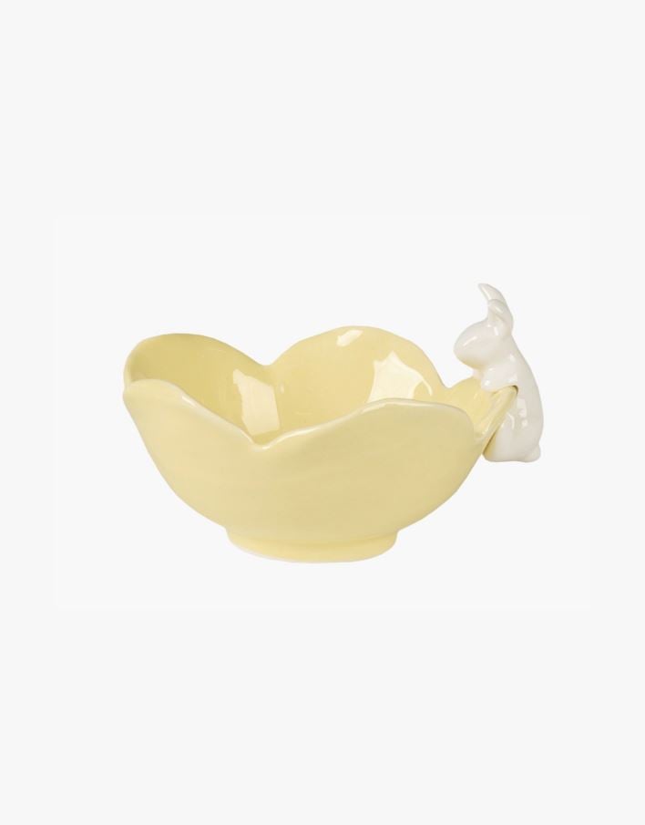 Kulho vaaleankeltainen - 13,1x12x8,9 cm vaaleankeltainen - 1