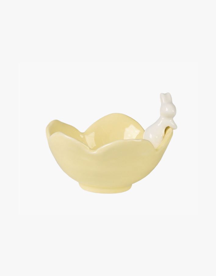 Kulho vaaleankeltainen - 13,1x12x8,9 cm vaaleankeltainen - 1