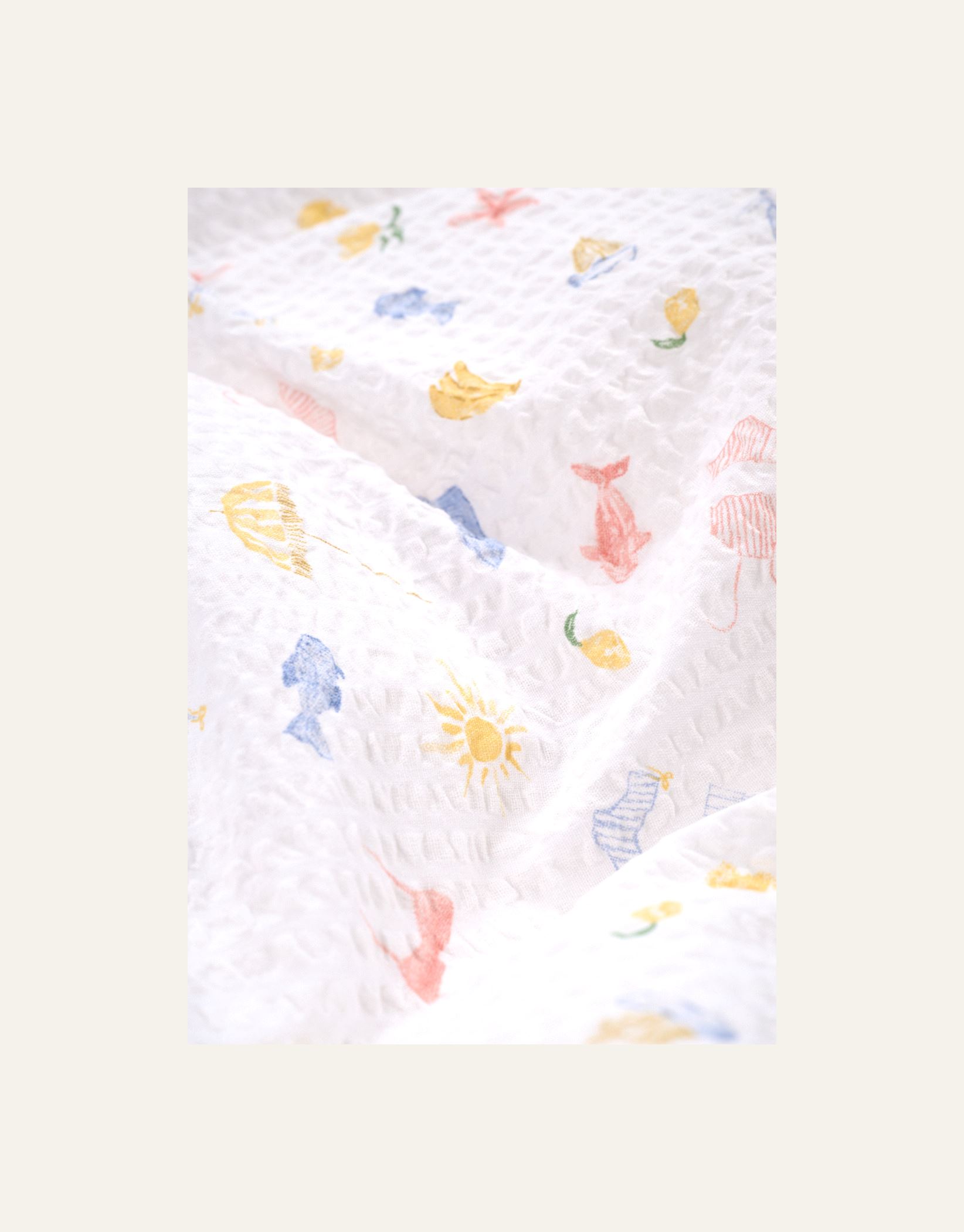 Pussilakanasetti kreppipuuvillaa moniväri - 3