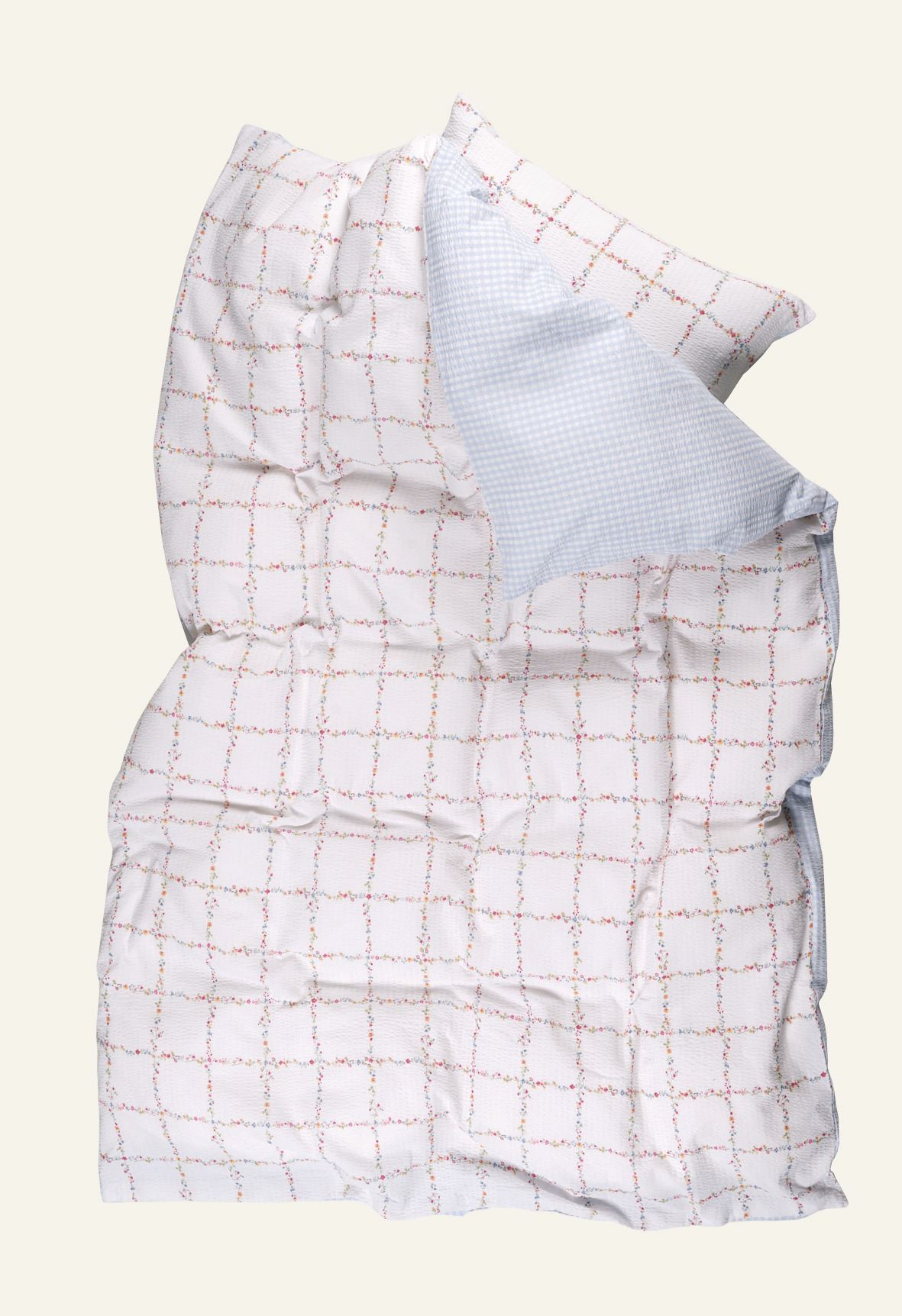 Pussilakanasetti kreppipuuvillaa moniväri - 4