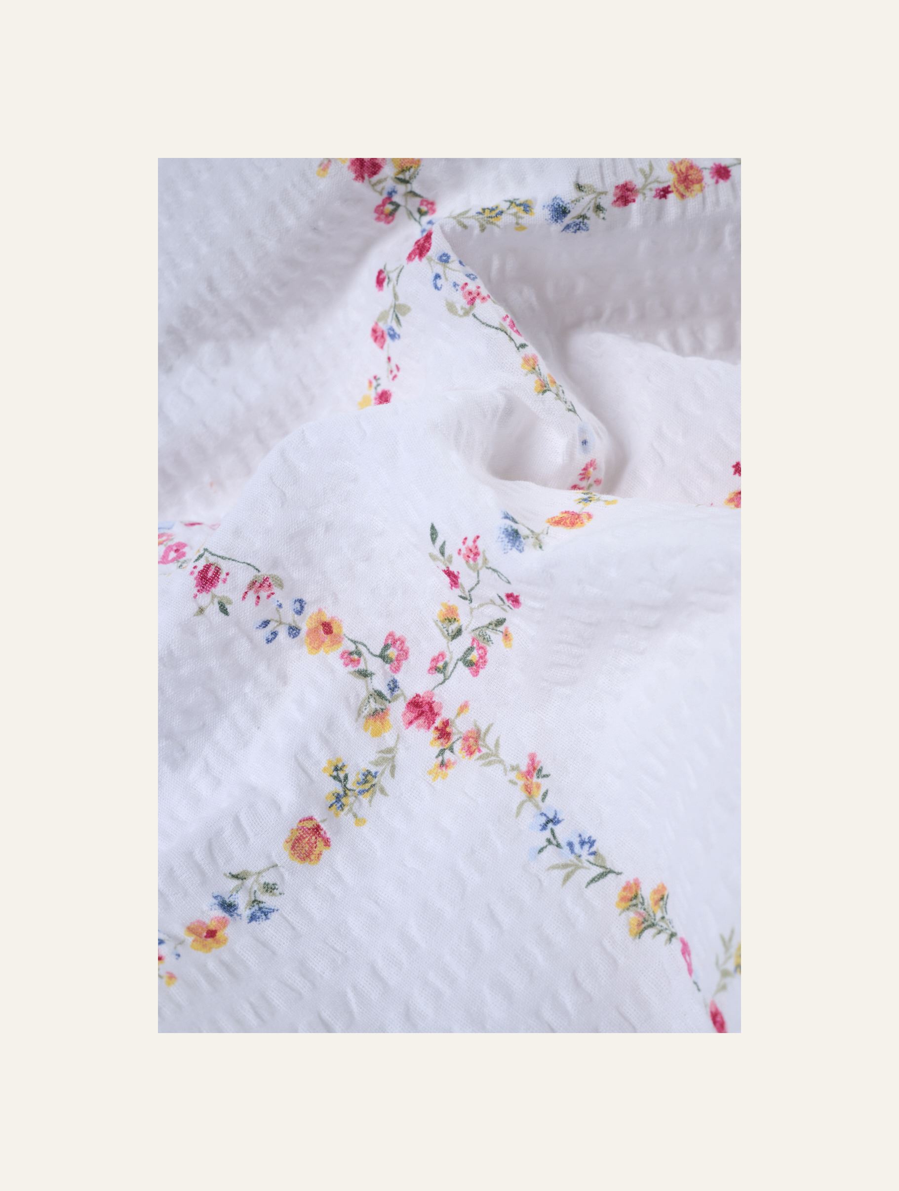 Pussilakanasetti kreppipuuvillaa moniväri - 3