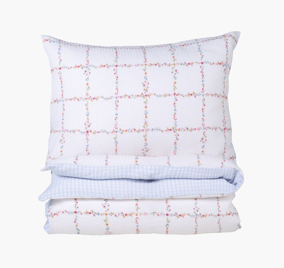 Pussilakanasetti kreppipuuvillaa moniväri - 230x220 cm moniväri - 1