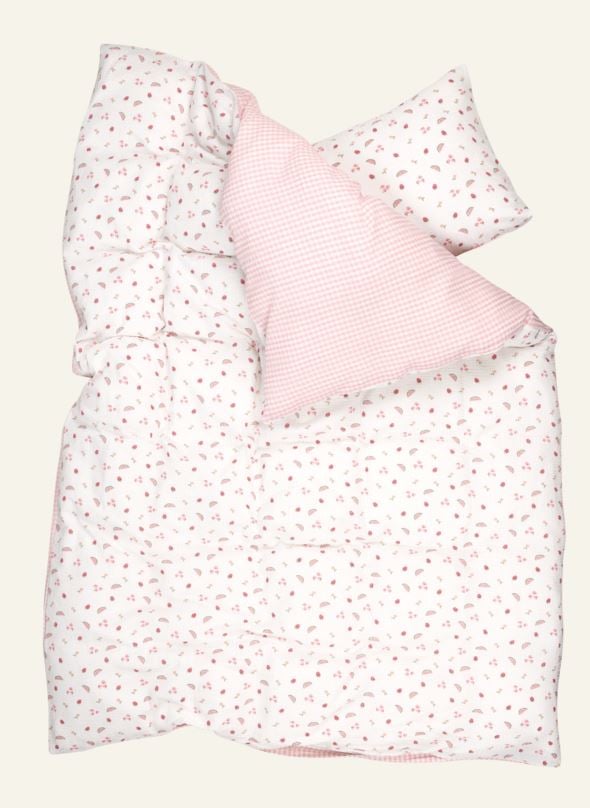 Pussilakanasetti kreppipuuvillaa moniväri - 5