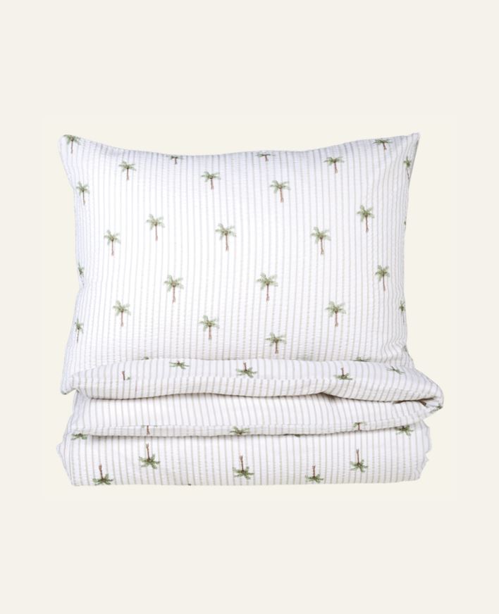 Pussilakanasetti kreppipuuvillaa moniväri - 150x210 cm moniväri - 1