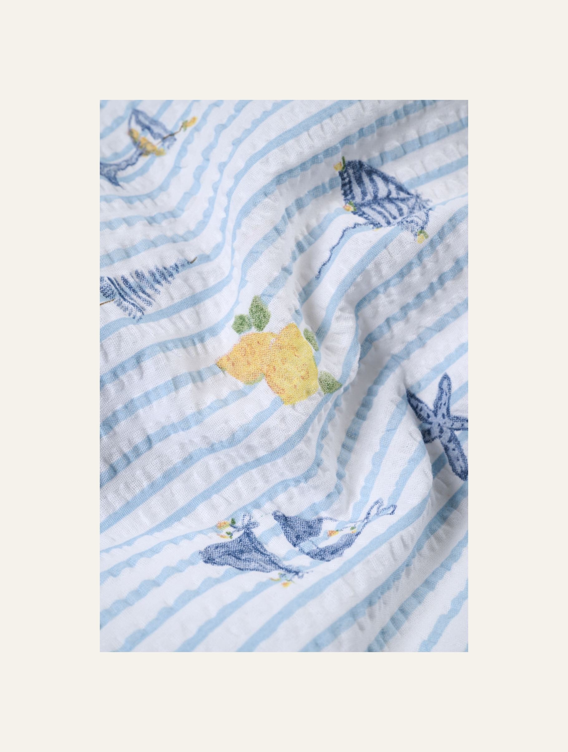 Pussilakanasetti kreppipuuvillaa moniväri - 3