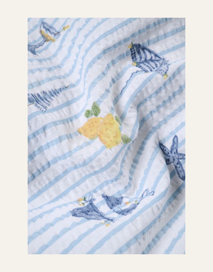 Pussilakanasetti kreppipuuvillaa moniväri - 3