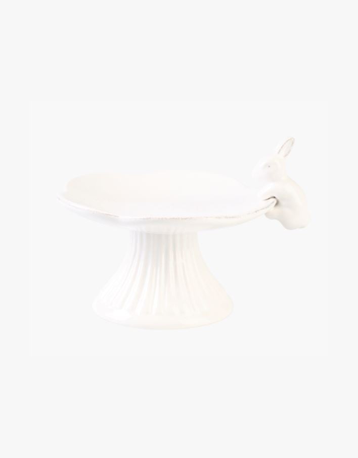 Jalallinen astia valkoinen - 15,3x13x11 cm valkoinen - 1