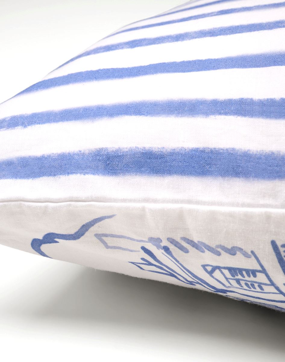 Koristetyynynpäällinen moniväri/sininen - 3