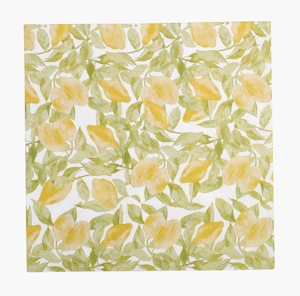 Paperiservetit moniväri/keltainen - 33x33 cm moniväri/keltainen - 1