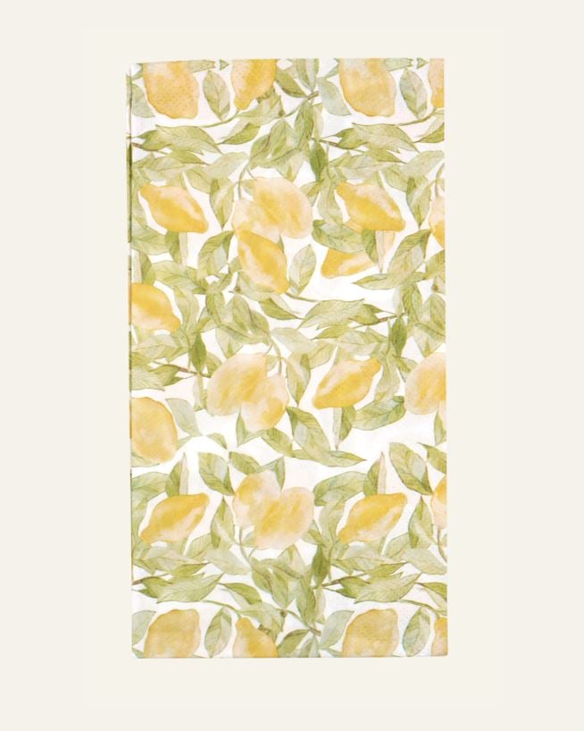 Ruokapaperiservetti moniväri/keltainen - 33x42 cm moniväri/keltainen - 1
