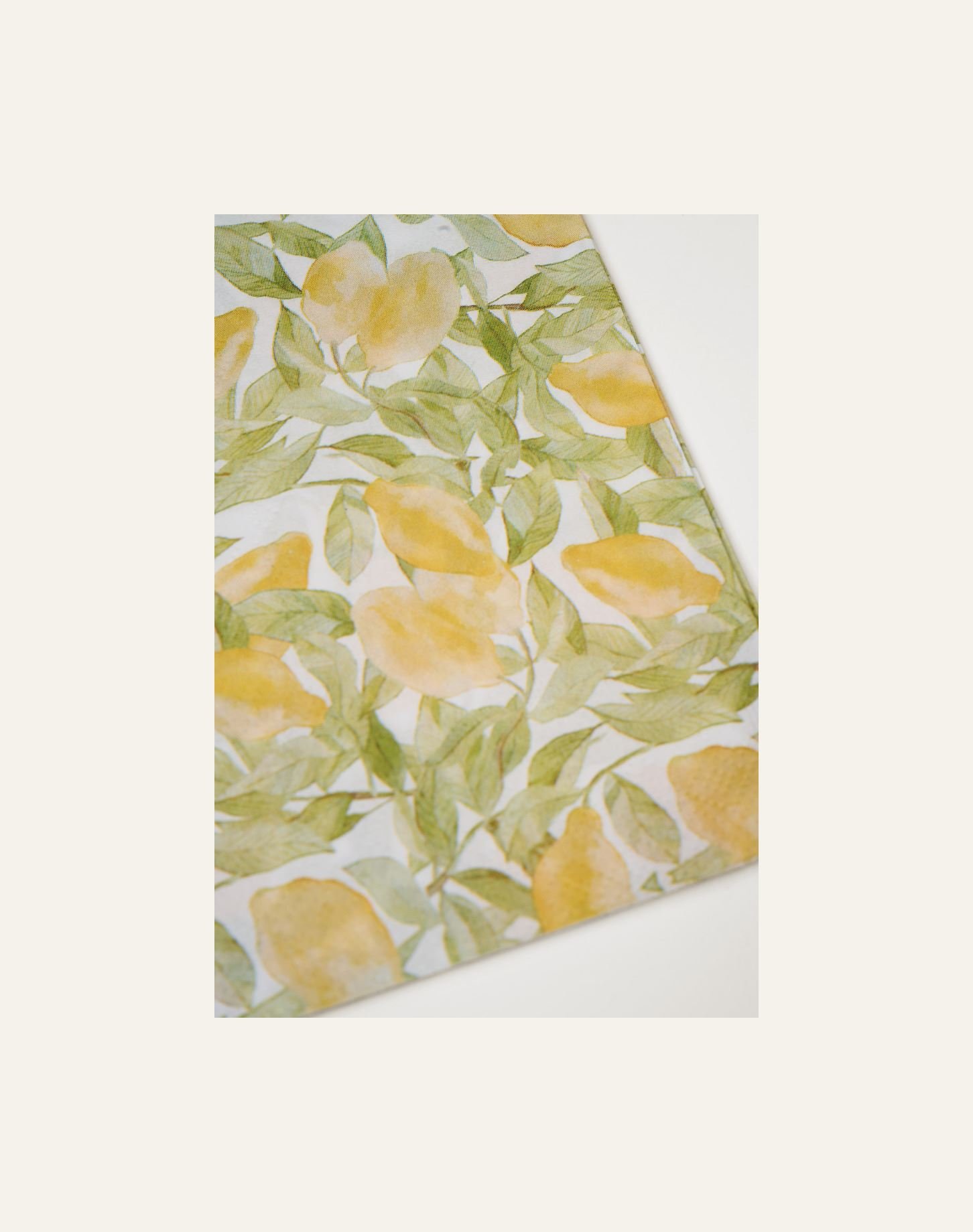 Ruokapaperiservetti moniväri/keltainen - 2