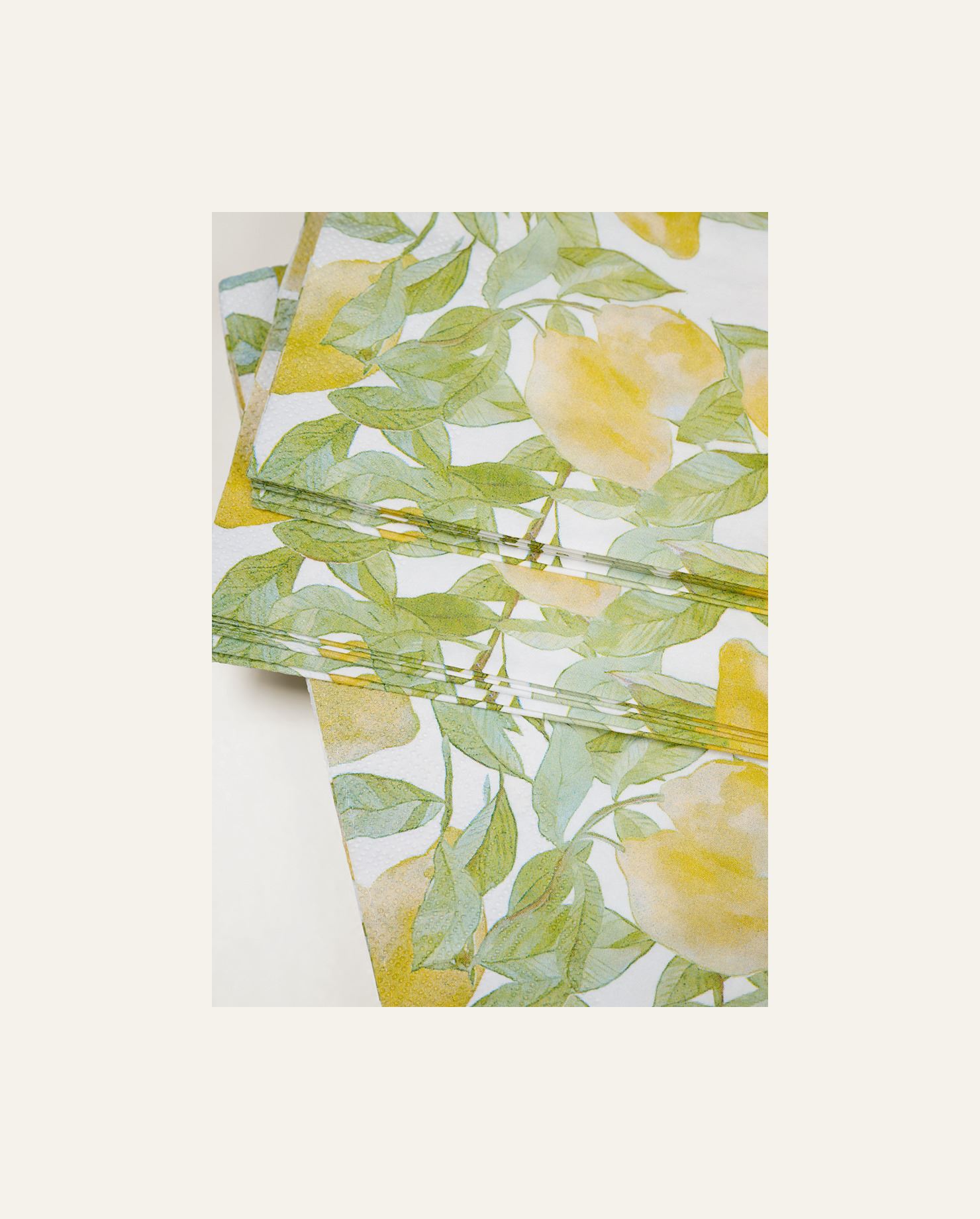 Ruokaservetit moniväri/keltainen - 2