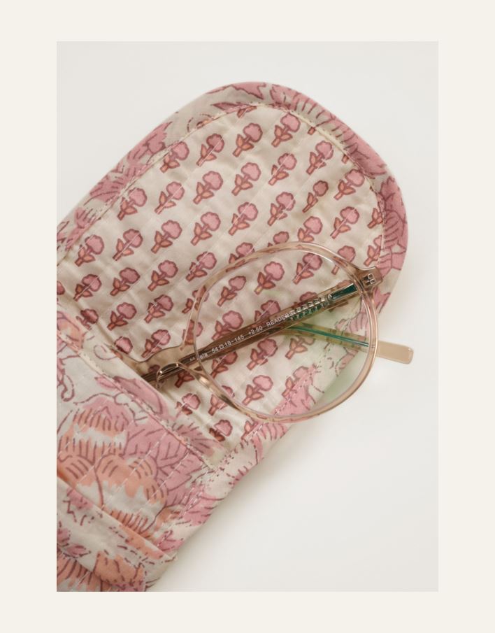 Silmälasikotelo moniväri/roosa - 2