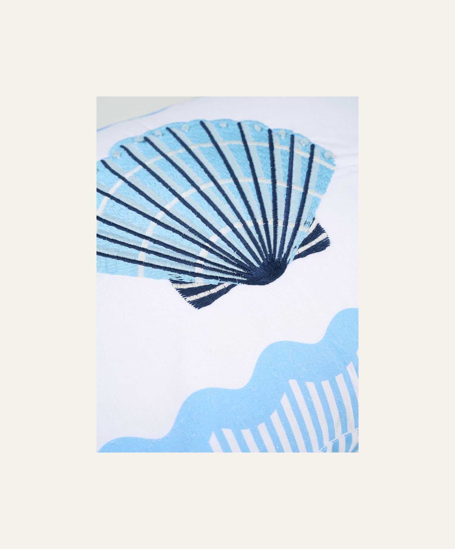 Koristetyynynpäällinen moniväri/sininen - 2