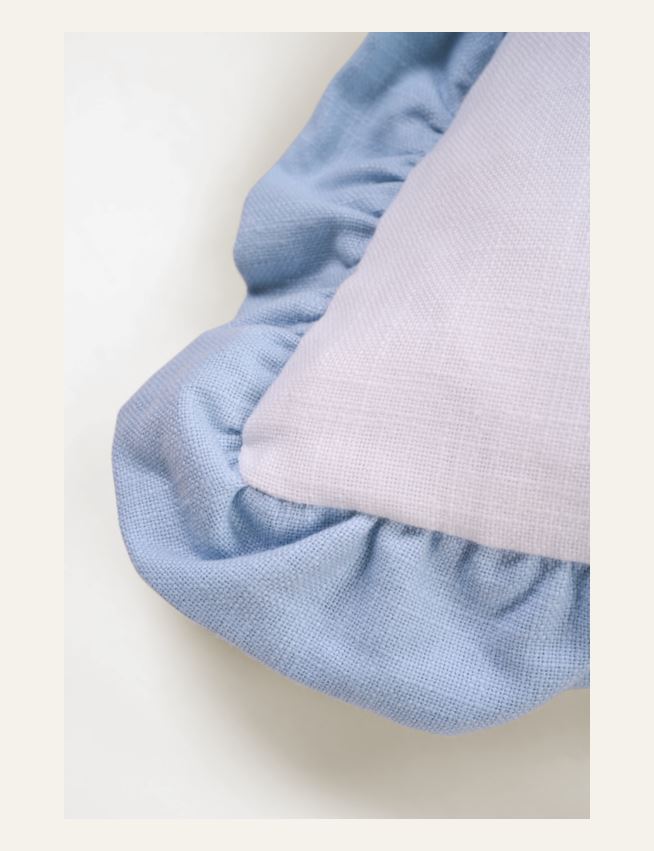 Koristetyynynpäällinen moniväri/valkoinen - 2