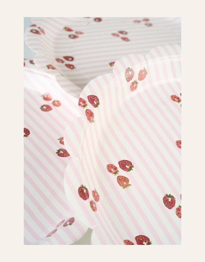 Pahvilautanen 8kpl moniväri/roosa - 2