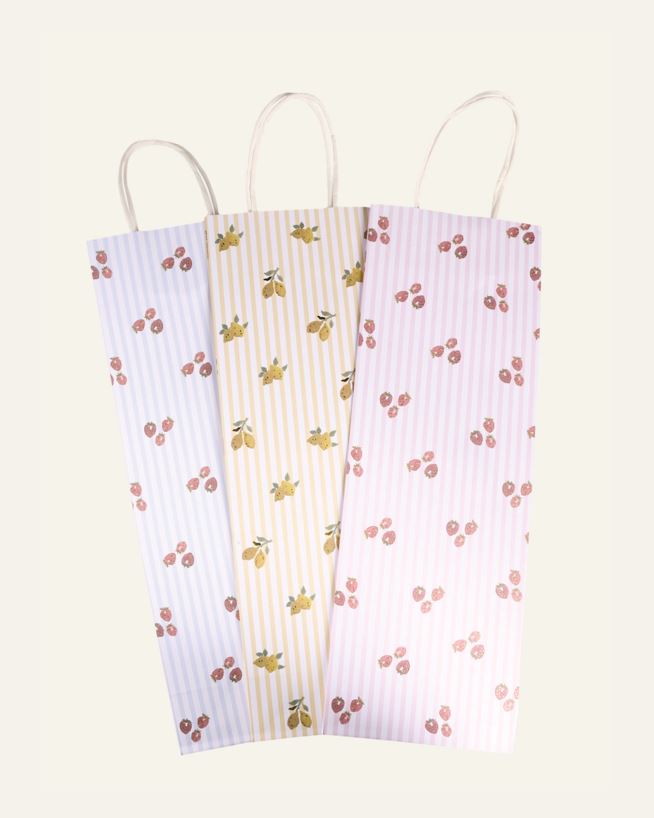 Pullon pussi 3kpl moniväri - 12x36x10 cm moniväri - 1