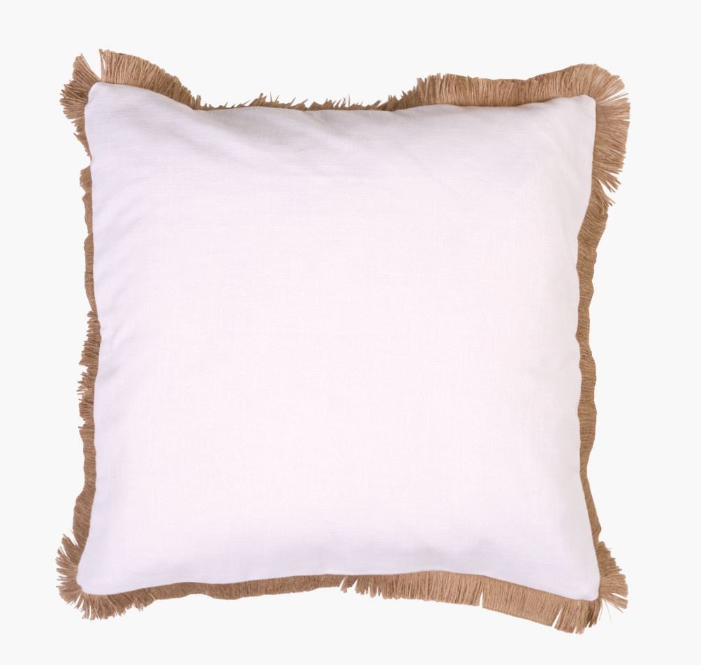 Koristetyynynpäällinen valkoinen - 50x50 cm valkoinen - 1