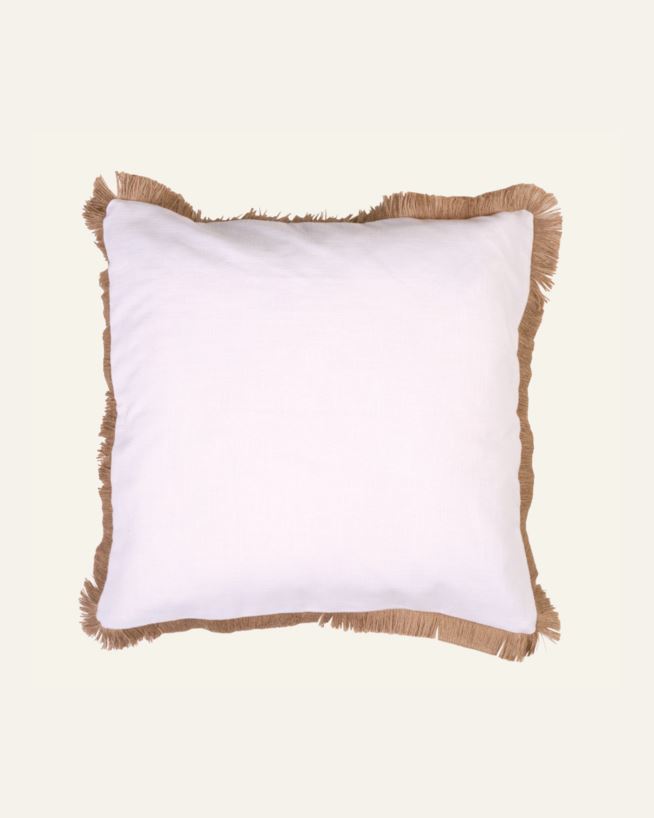 Koristetyynynpäällinen valkoinen - 50x50 cm valkoinen - 1